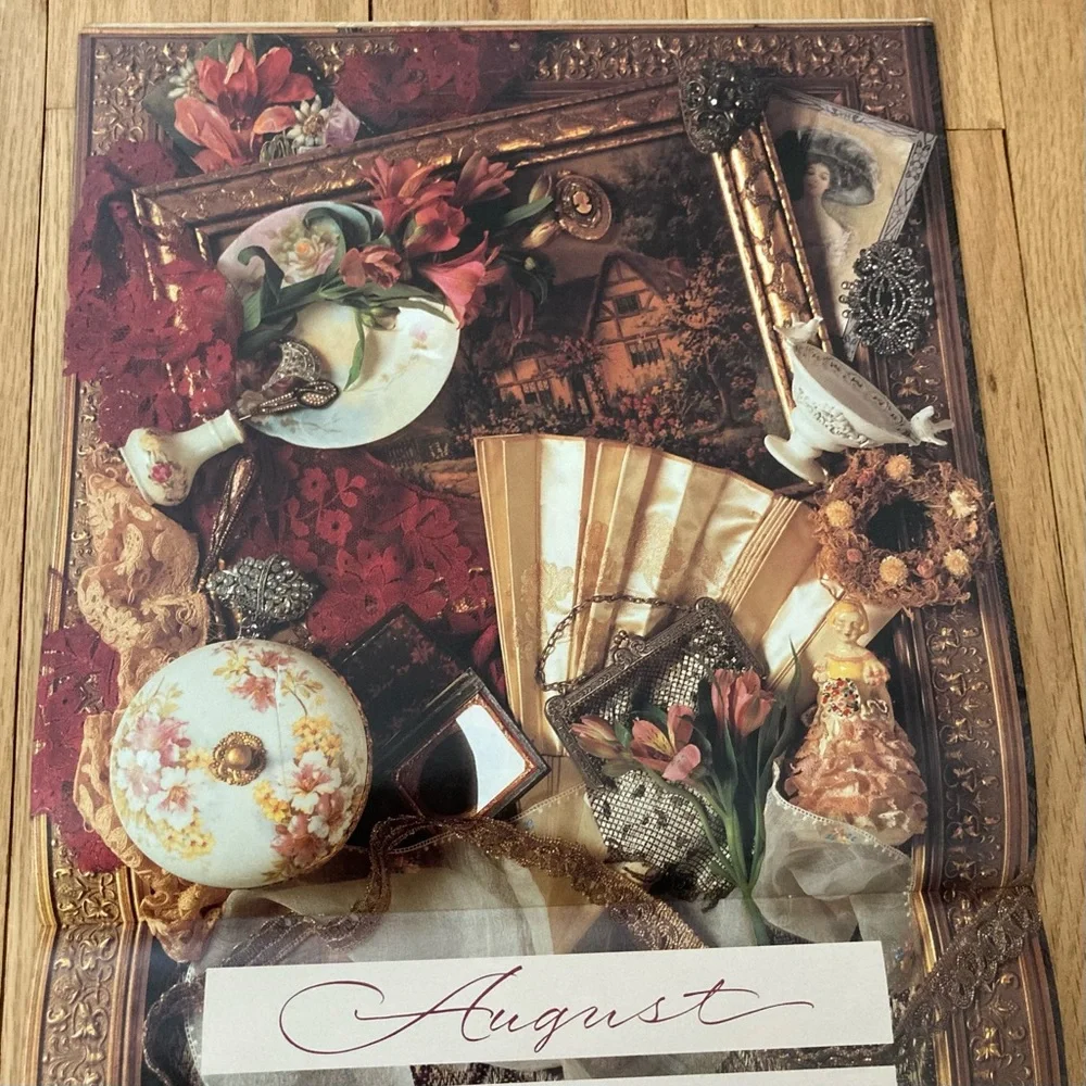New Vintage Victorian Memories 12x12 Wall Calendar, 1996